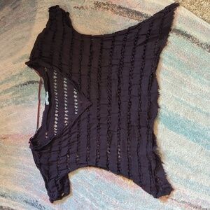 New Romantics Free People Size XS/S Top Boho  Asymmetrical Bottom